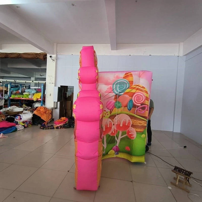 Caseta inflable de menjar