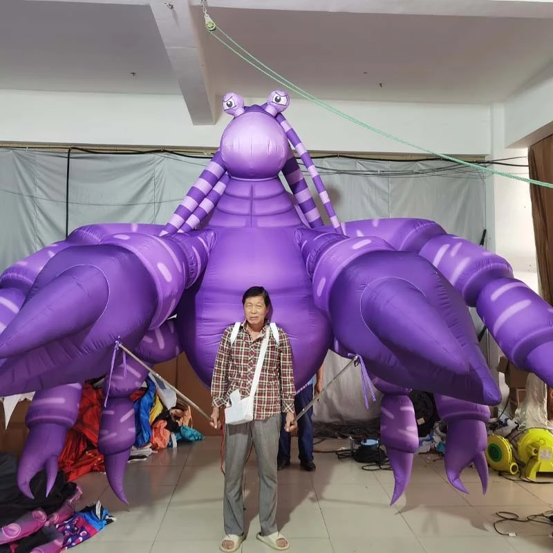 Inflatable Ocean Fish Human-Carried Parade Puppet (2)