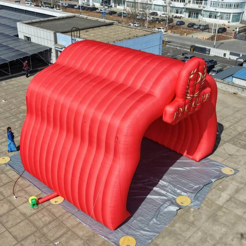 Inflatable Solid Color Square Tent (2)