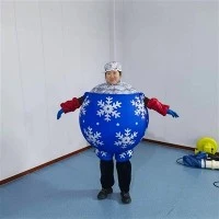 Disfressa de pilota inflable